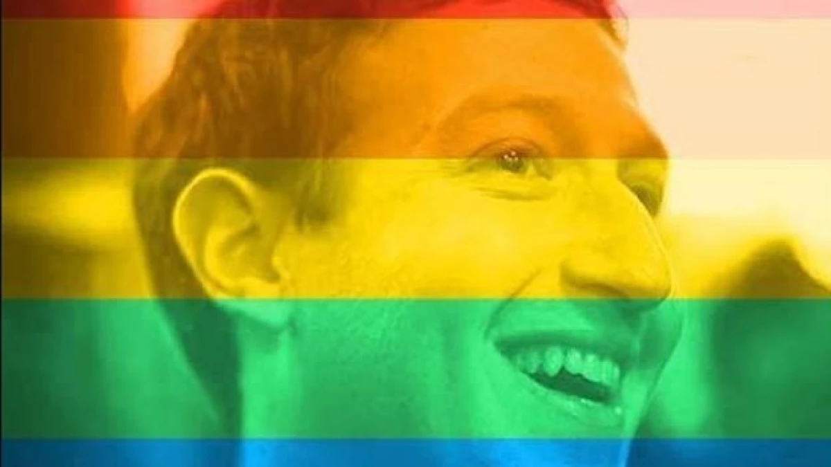 Mark Zuckerberg, fundador de Facebook, se unió al apoyo a la comunidad homosexual