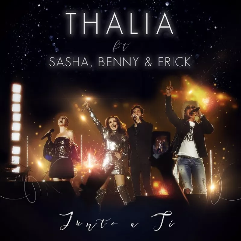 Thalía, Benny, Sasha, Erick