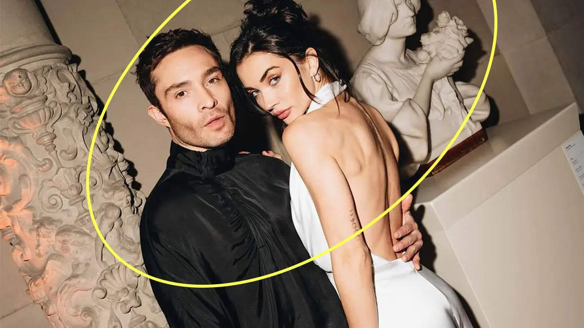 Ed Westwick y Amy Jackson