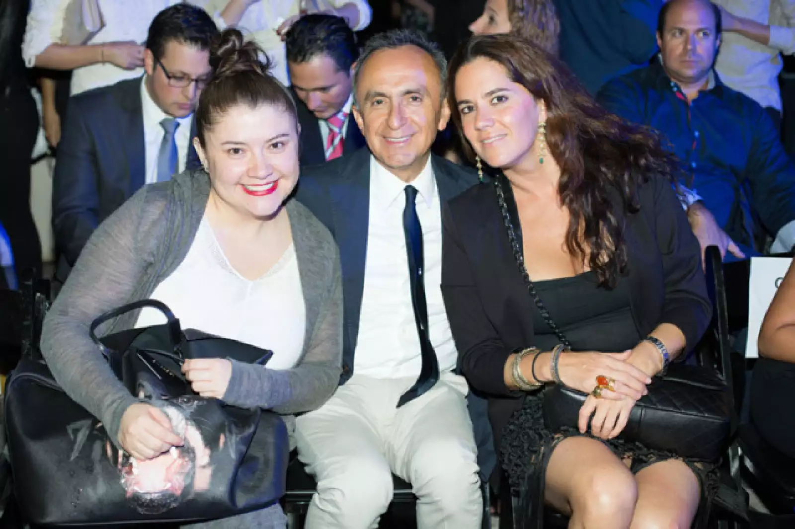 Mariana de Alto, Jorge Tejeda y Claudia López