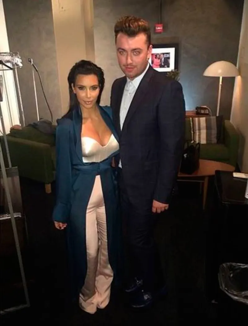 A casi tres meses de la fecha, la socialité dio las primeras declaraciones de su enlace con Kanye West a Jimmy Kimmel.