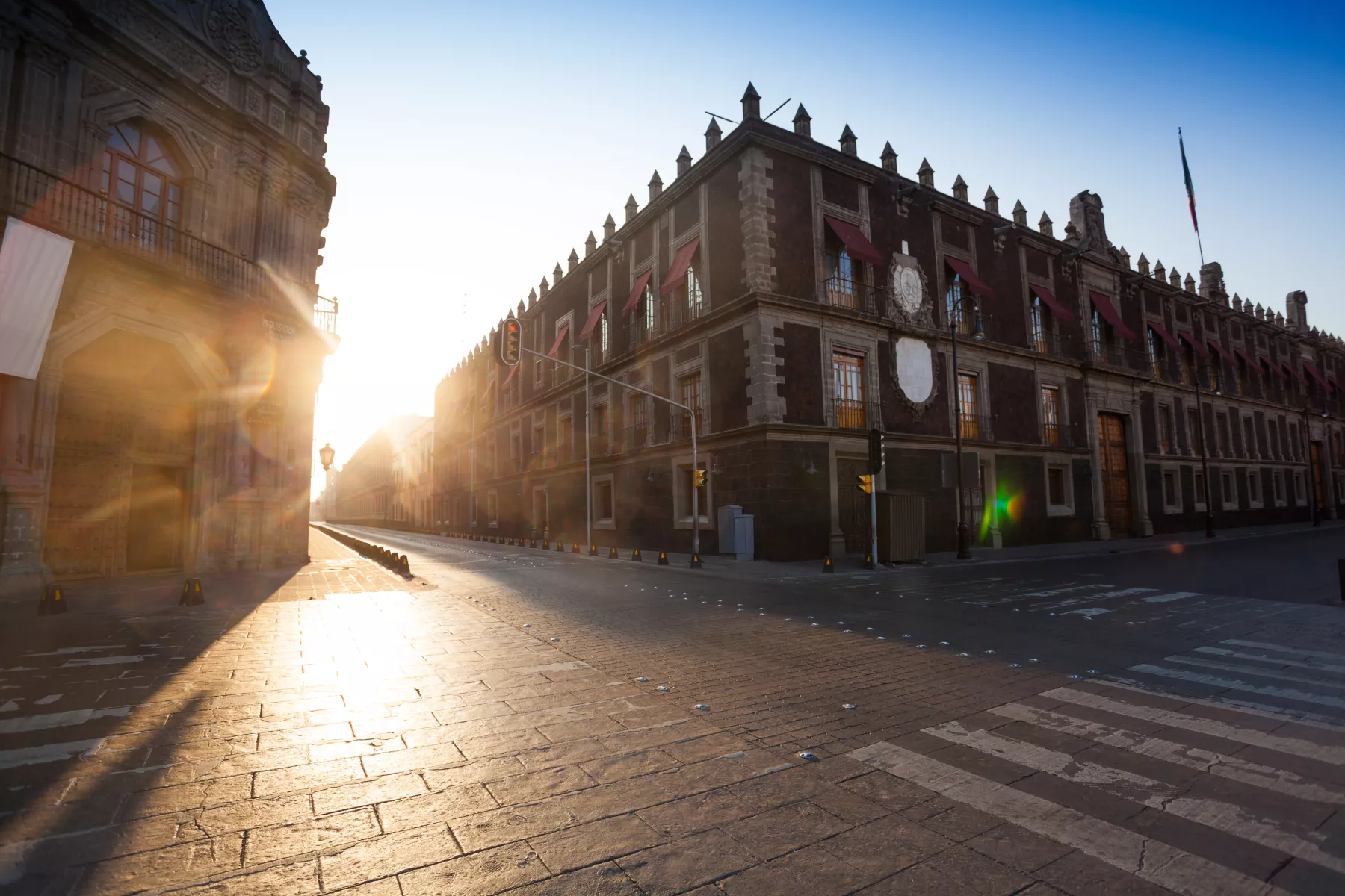 Republica de Brasil Street, Mexico city
