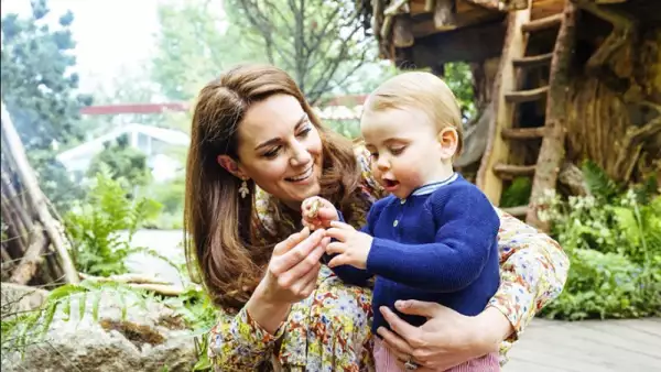 Kate Middleton y el príncipe Louis