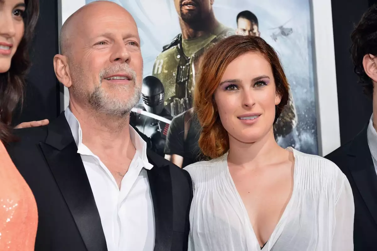 Bruce Willis y su hija mayor Rumer Willis