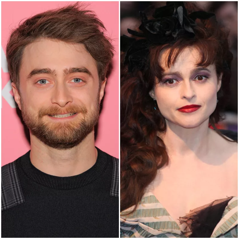 Daniel Radcliffe y Helena Bonham Carter