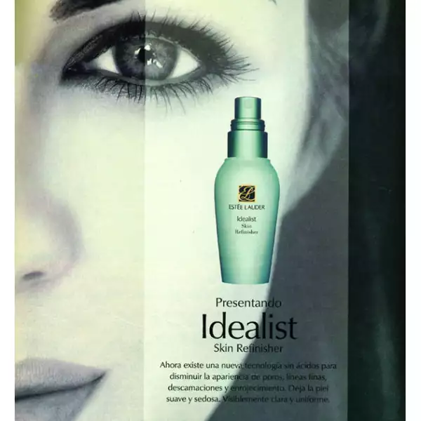 ESTEÉ LAUDER. La casa cosmética se mantiene fiel a una estética sencilla y a sus valores de siempre. A diferencia de otras multinacionales (con campañas diferentes según el país), Estée Lauder conserva una imagen global única a nivel internacional.