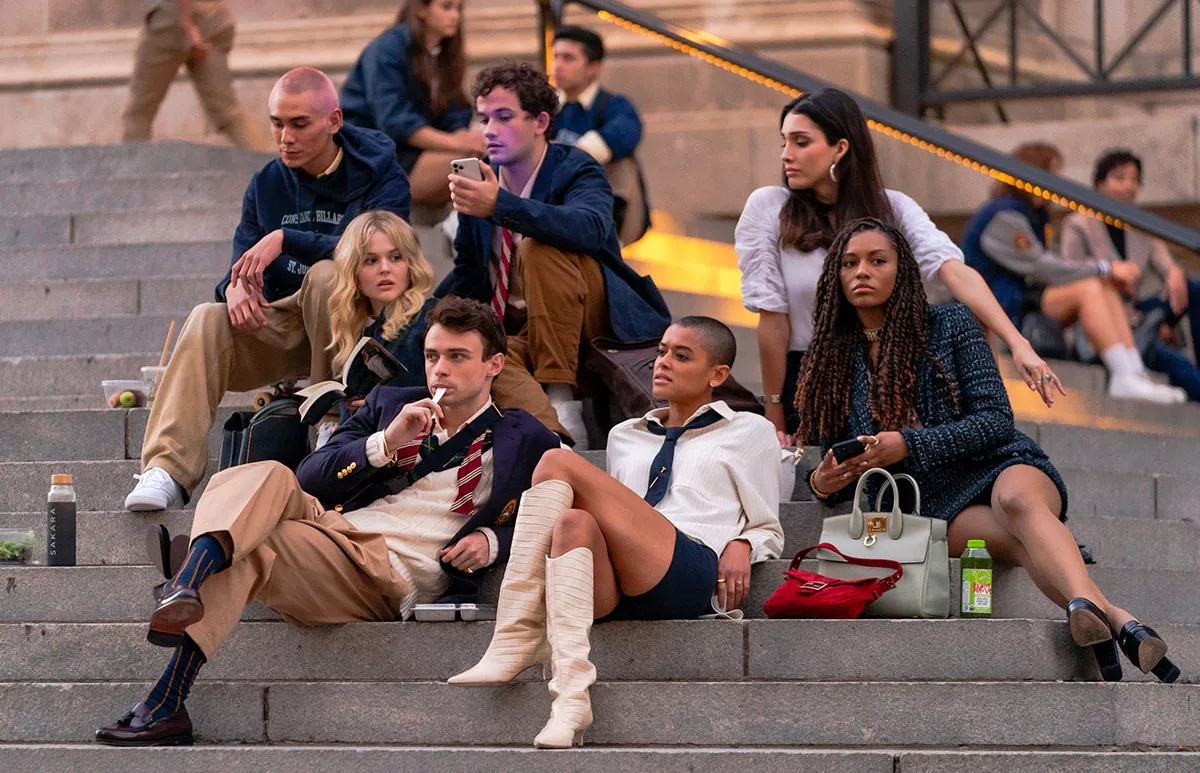 Gossip Girl escaleras met 