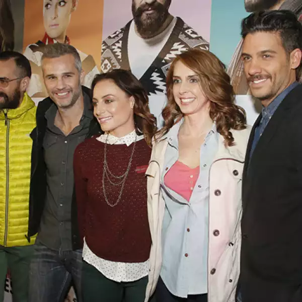Manolo Caro,Jorge Poza,Juan Pablo Medina,Marimar Vega,Irán Castillo y Erick Elías