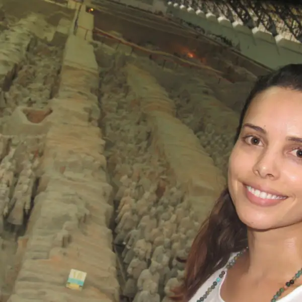 Los Guerreros de Terracota de Xian también formaron parte del tour.