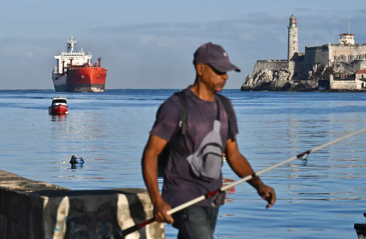 Pastorita, un petrolero de GLP/químico que navega bajo la bandera de Cuba, llega al puerto de La Habana el 9 de febrero de 2026.