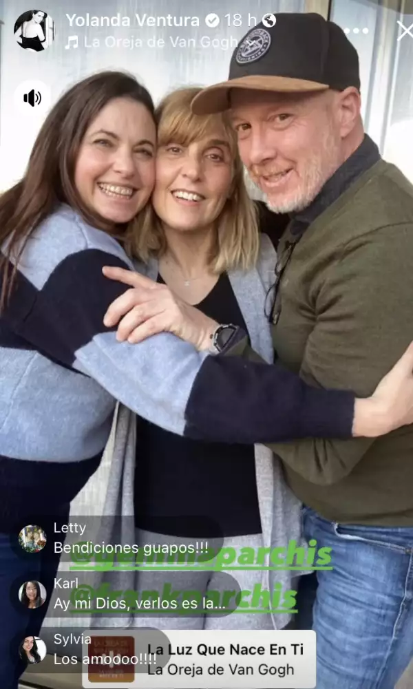 Yolanda, Gemma y Frank
