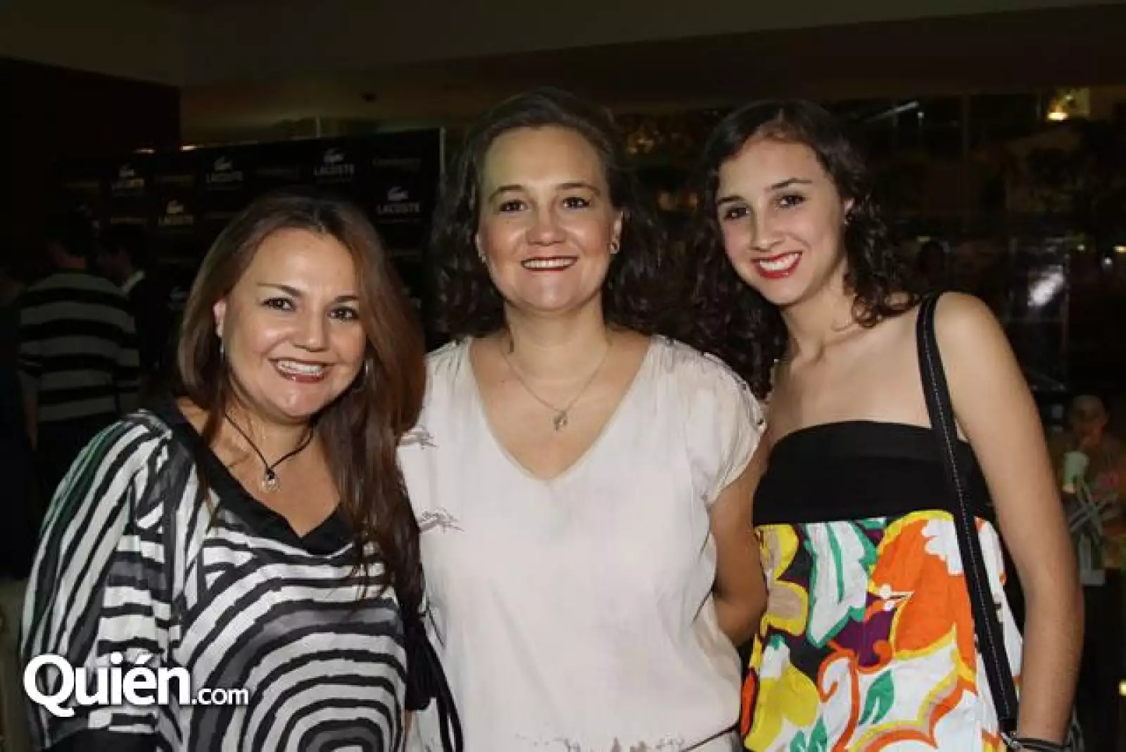 Cristy Rosell,Mariana Rosell con Paloma Tejeda.