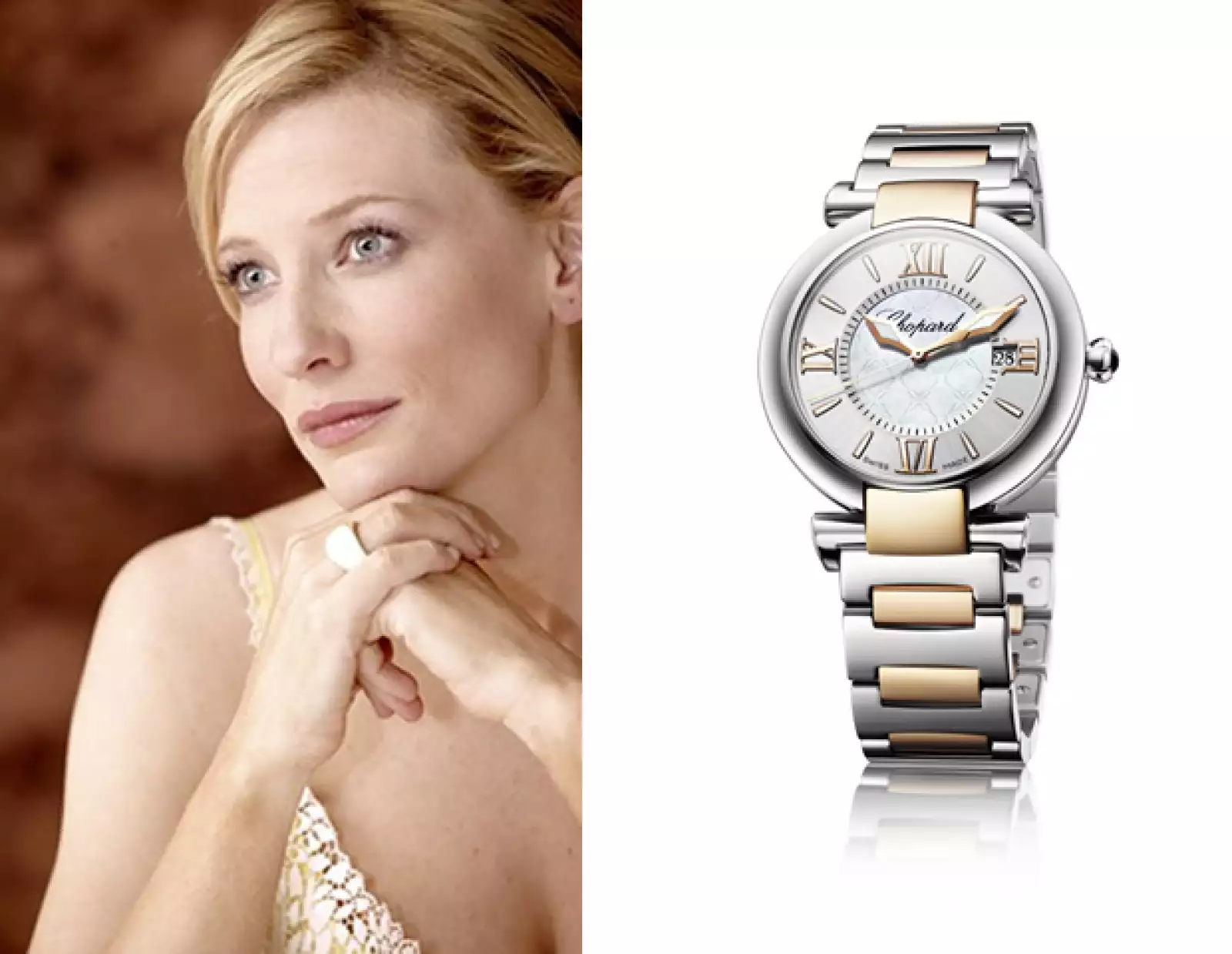 Para las más femeninas, la firma francesa Chopard propone su pieza `Impérial´ ésta es un `must´en los accesorios de Cate Blanchett pues brinda un toque delicado a aquellas que la portan.