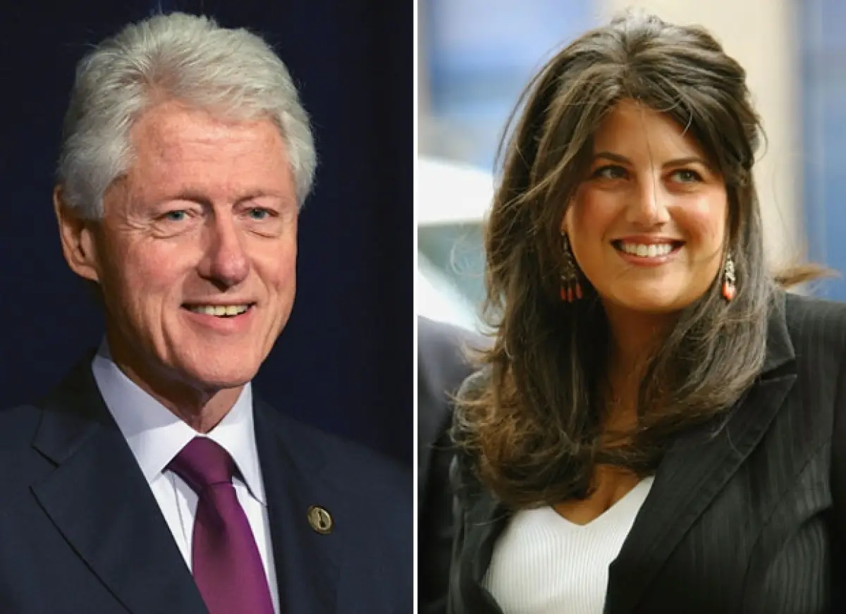 Bill Clinton mantuvo una relación extramerital con la becaria Monica Lewinski.