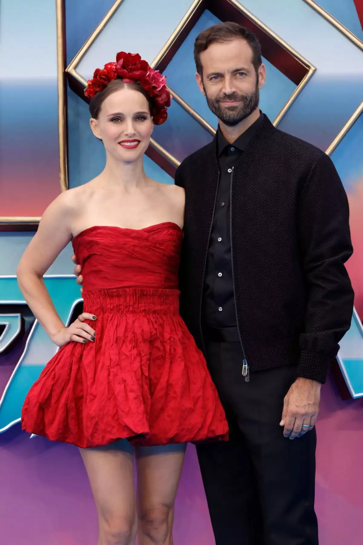 Natalie Portman y su esposo Benjamin Millepied