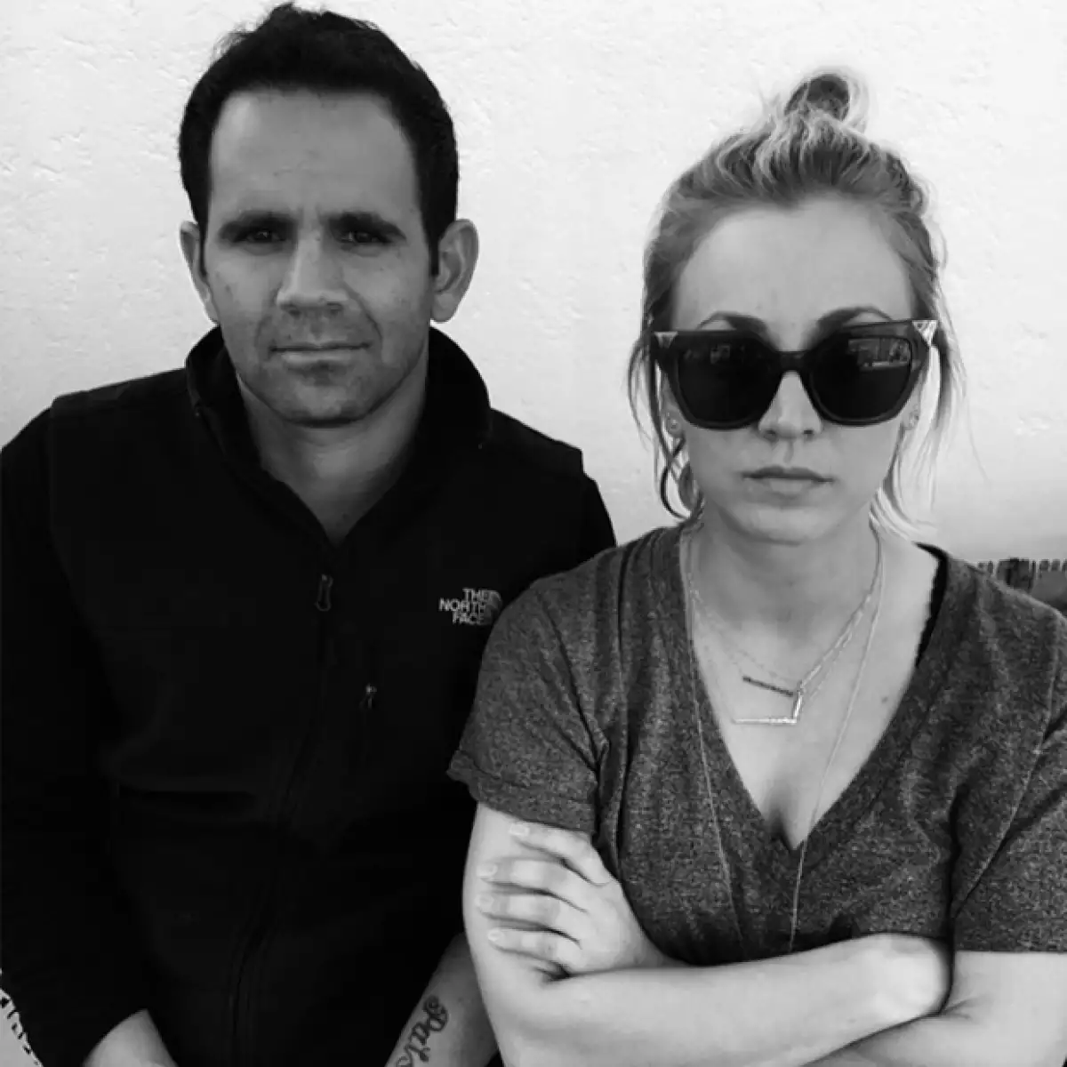 Aquí con el dueño de Black Jaguar white Tiger,