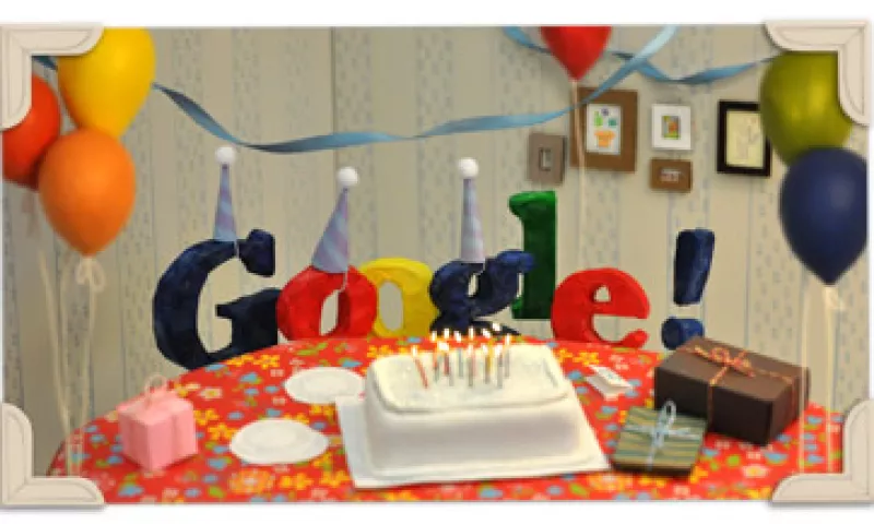 Google.com el 15 de septiembre de 1998, pero celebra su cumpleaños de manera oficial este día. (Foto: Cortesía Google)