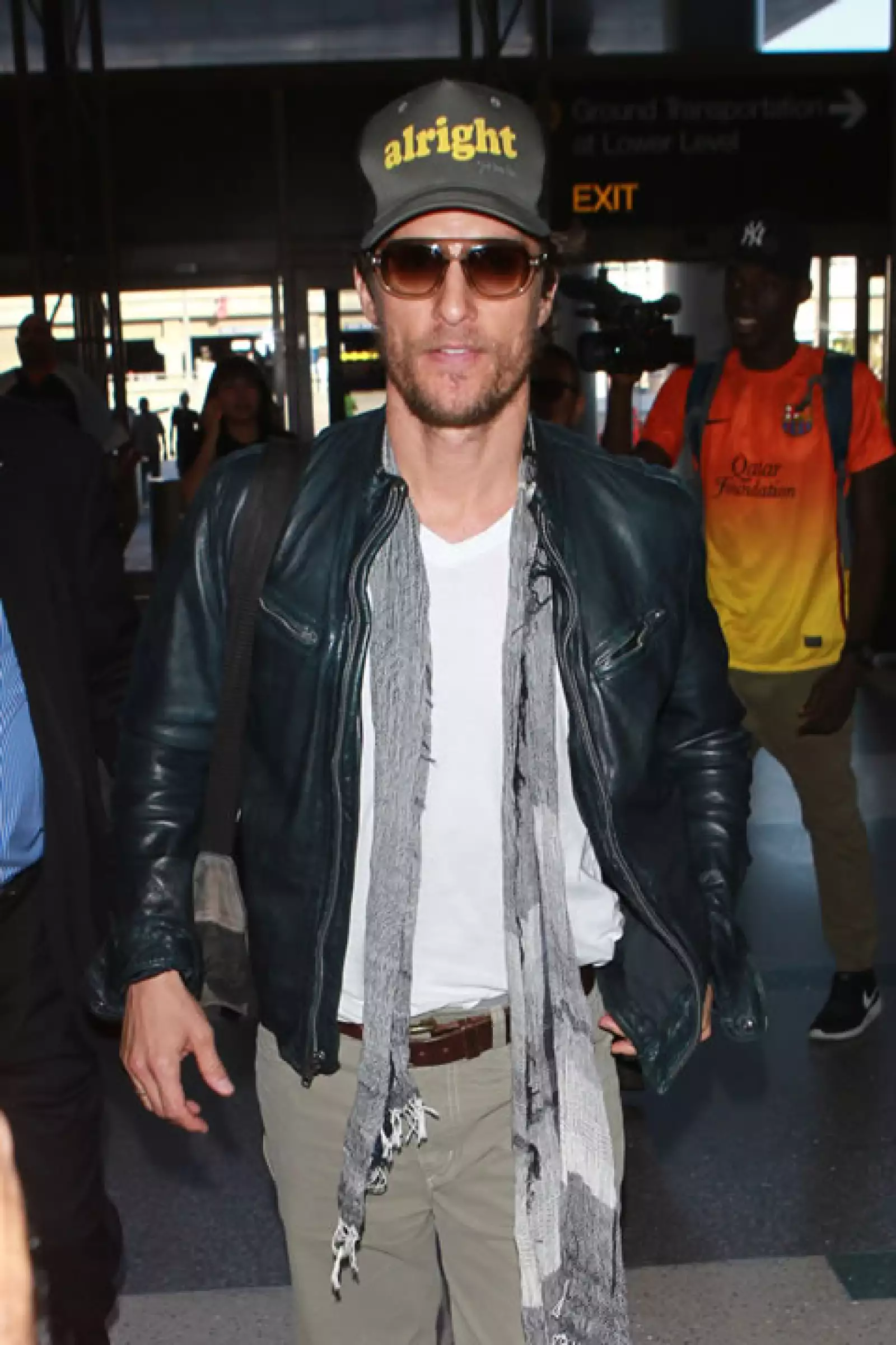 Matthew McConaughey lleva una barba muy cool.