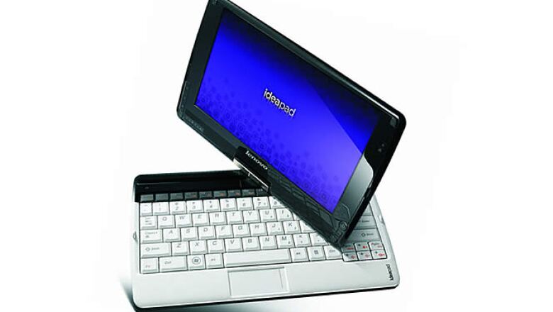 La empresa fabricante de computadoras, Lenovo, comercializará en los próximos meses una netbook con pantalla táctil capaz de usarse con o sin el teclado.