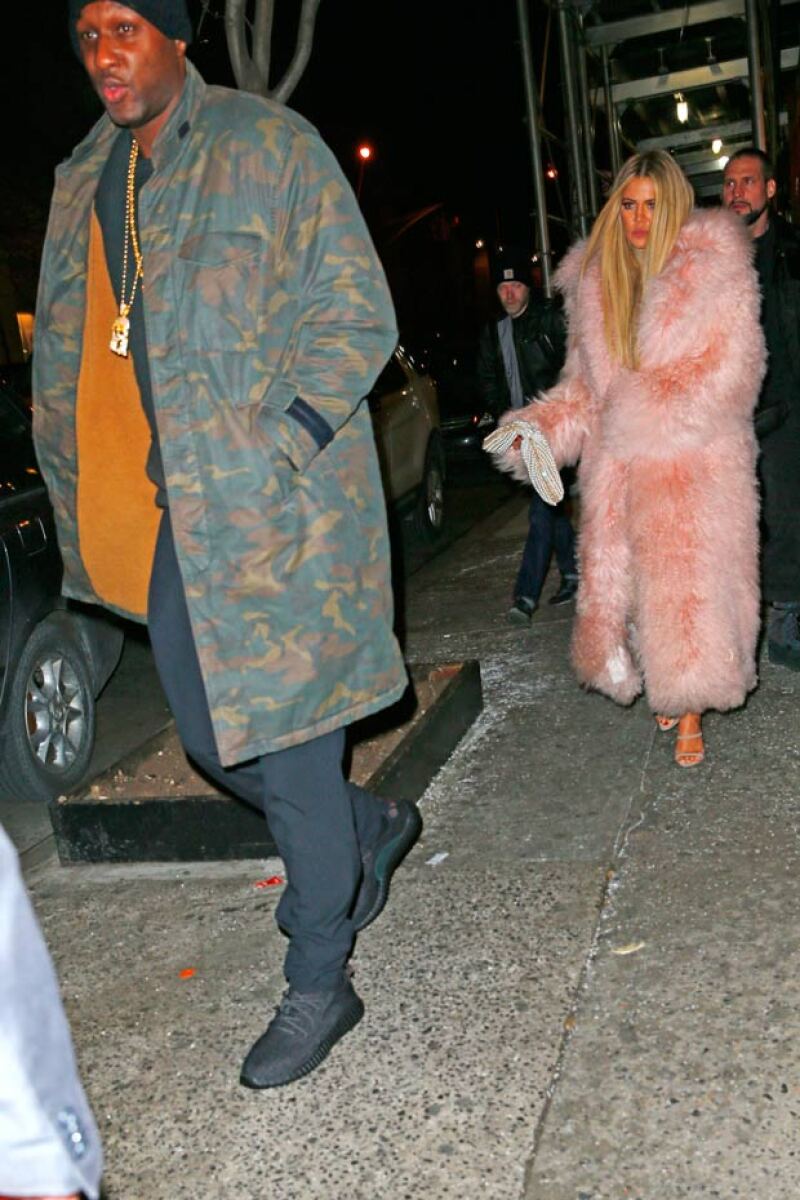 La pareja fue a cenar al restaurante Negril, después del show de Kanye.