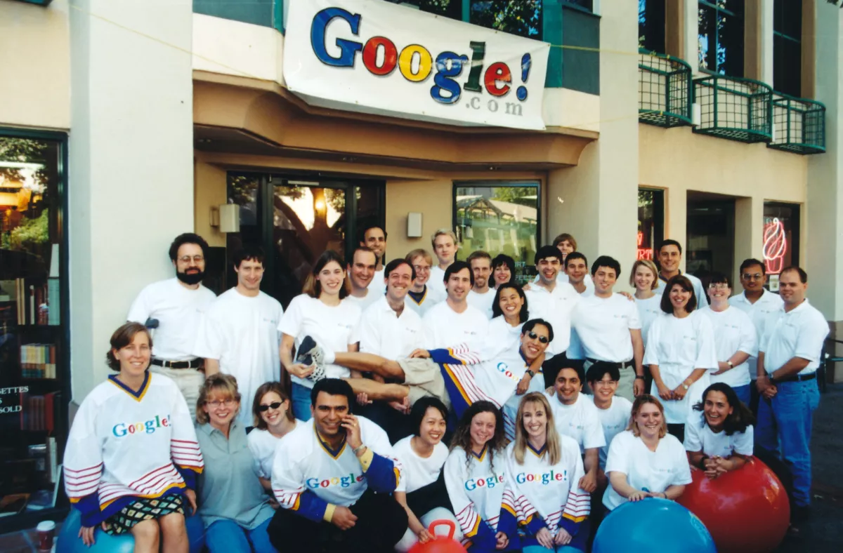 El primer equipo de Google
