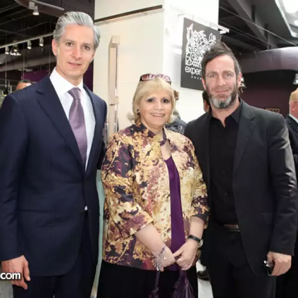 Alfredo del Mazo,Madeleine Bremond y Michel Rojkind