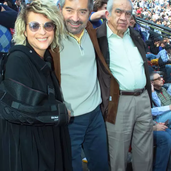 Mónica Raya, Juan Ramón de la Fuente y Alfonso Aguilar