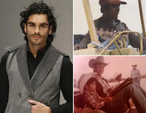 Al actor le gustaba ponerse su traje de vaquero para jugar.