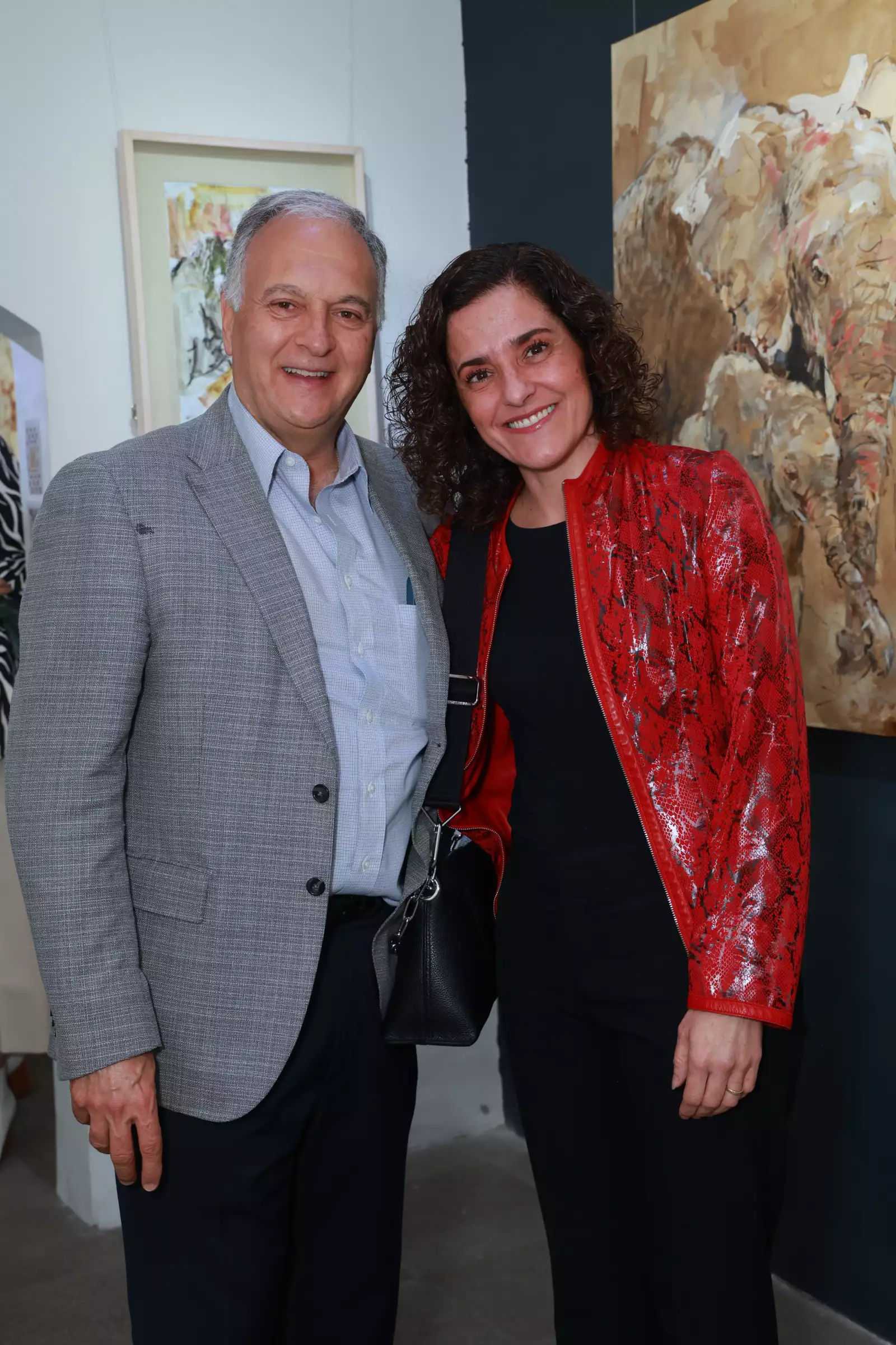 Luis Santisteban y Natalia Portilla 