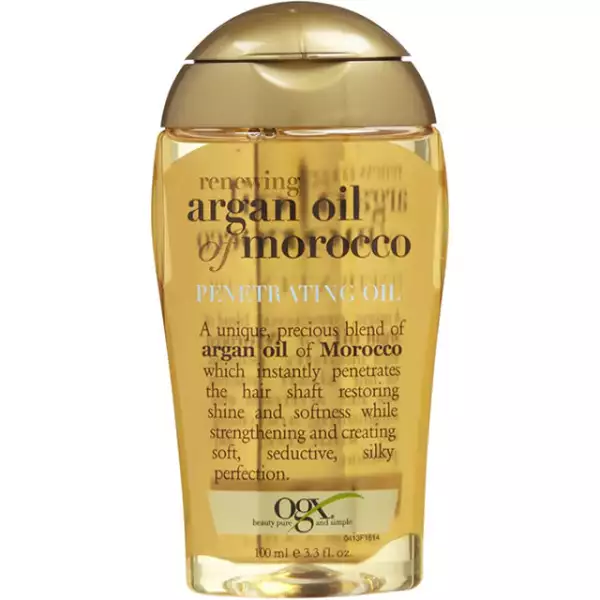 Excepcional y ultra ligera formula de aceite de argán que penetra el pelo instantaneamente para sellar el brillo y proteger del daño de los rayos UV. Elimina el frizz, fortalece e hidrata el pelo.  organix.mx