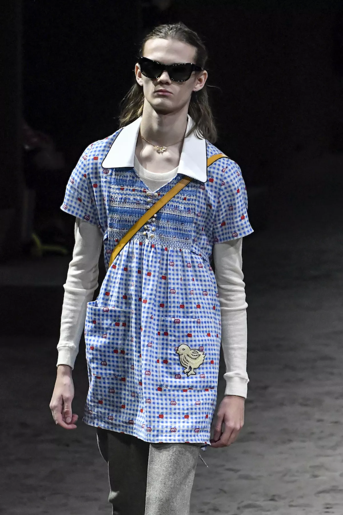Gucci show, Runway, Autumn Winter 2020, Milan Fashion Week Men's, Italy - 14 Jan 2020