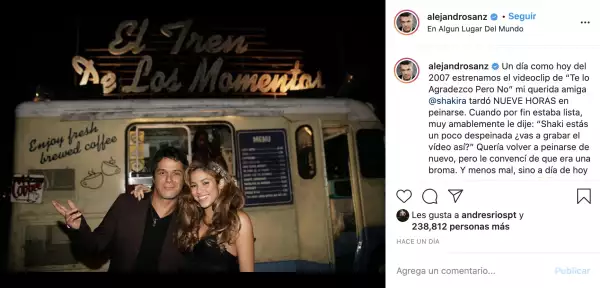 Alejandro Sanz y Shakira