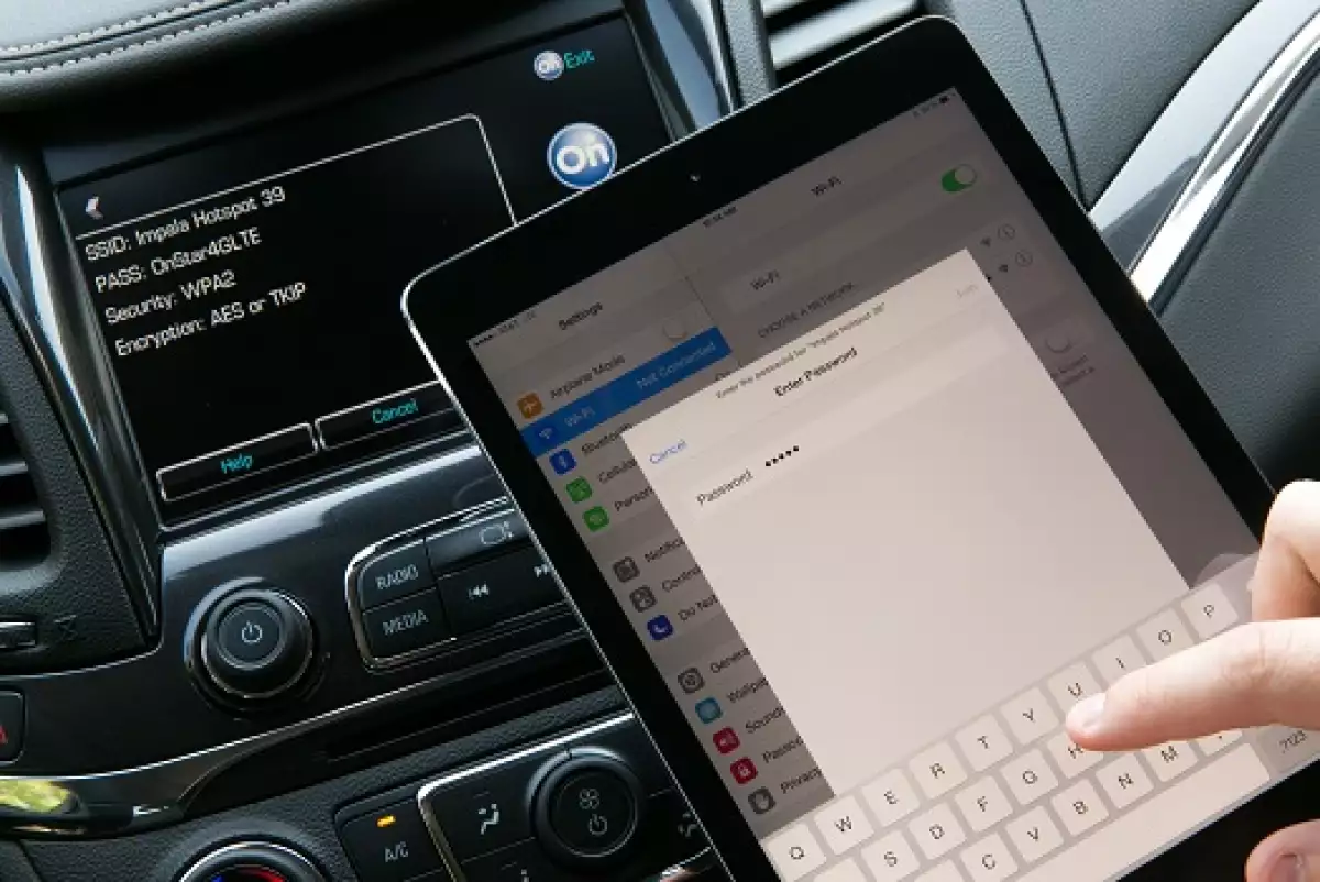 auto con Internet