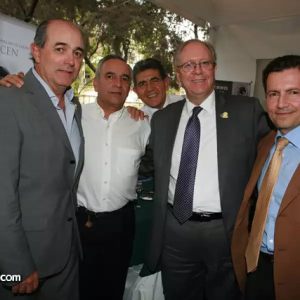 Manuel Gutiérrez, Daniel Loeza, Fernando Morales y Federico Fernández Quiroz