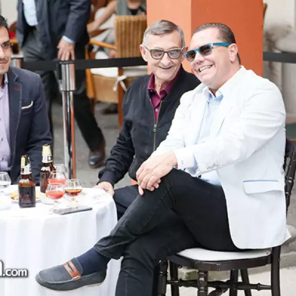 Mauricio Guzmán, Luis Adelantado y Gabriel Atre