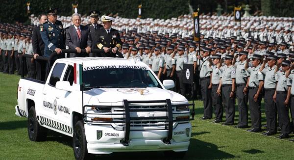Presentación de la Guardia Nacional.