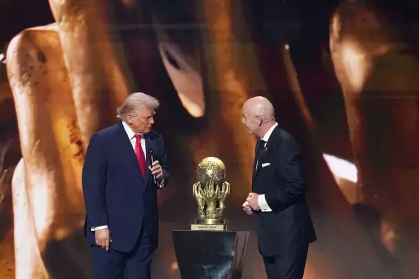 President Trump Attends World Cup Draw At Kennedy Center