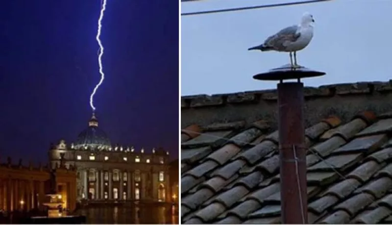 El anuncio de Jorge Mario Bergoglio fue recibido con gran humor en redes sociales. Desde los comentarios de `la mano de Dios´ hasta la gaviota que robó cámara en la chimenea de la Capilla Sixtina.