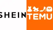 Logo con la palabra Shein y logo de la empresa Temu, ésta última son letras blancas con fondo naranja.jpg