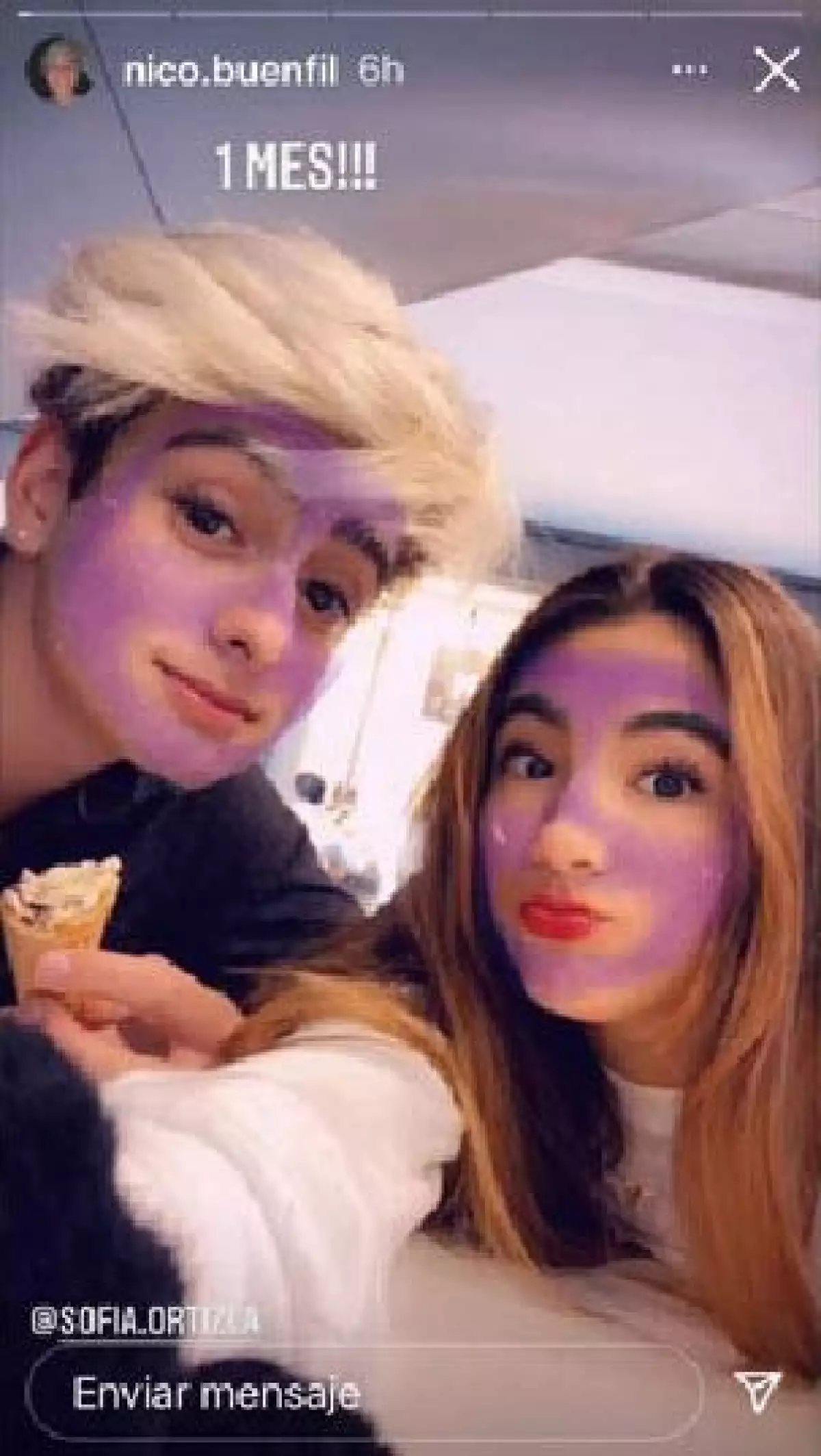 Nicolás Buenfil y Sofía Ortiz