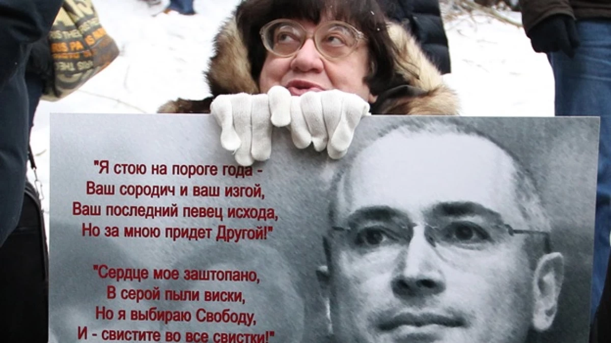 seguidora de Mikhail Khodorkovsky