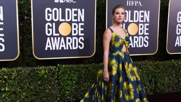 Taylor Swift en Etro para los Golden Globes 2020