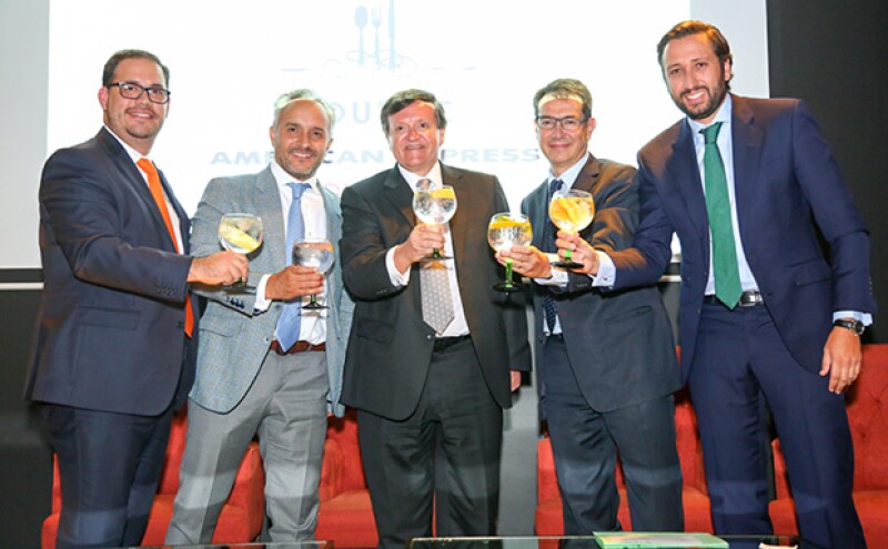Juan Carlos Cardona, Nicolás Vale, José María Zas, Erik Siersen y Manuel Quintanera