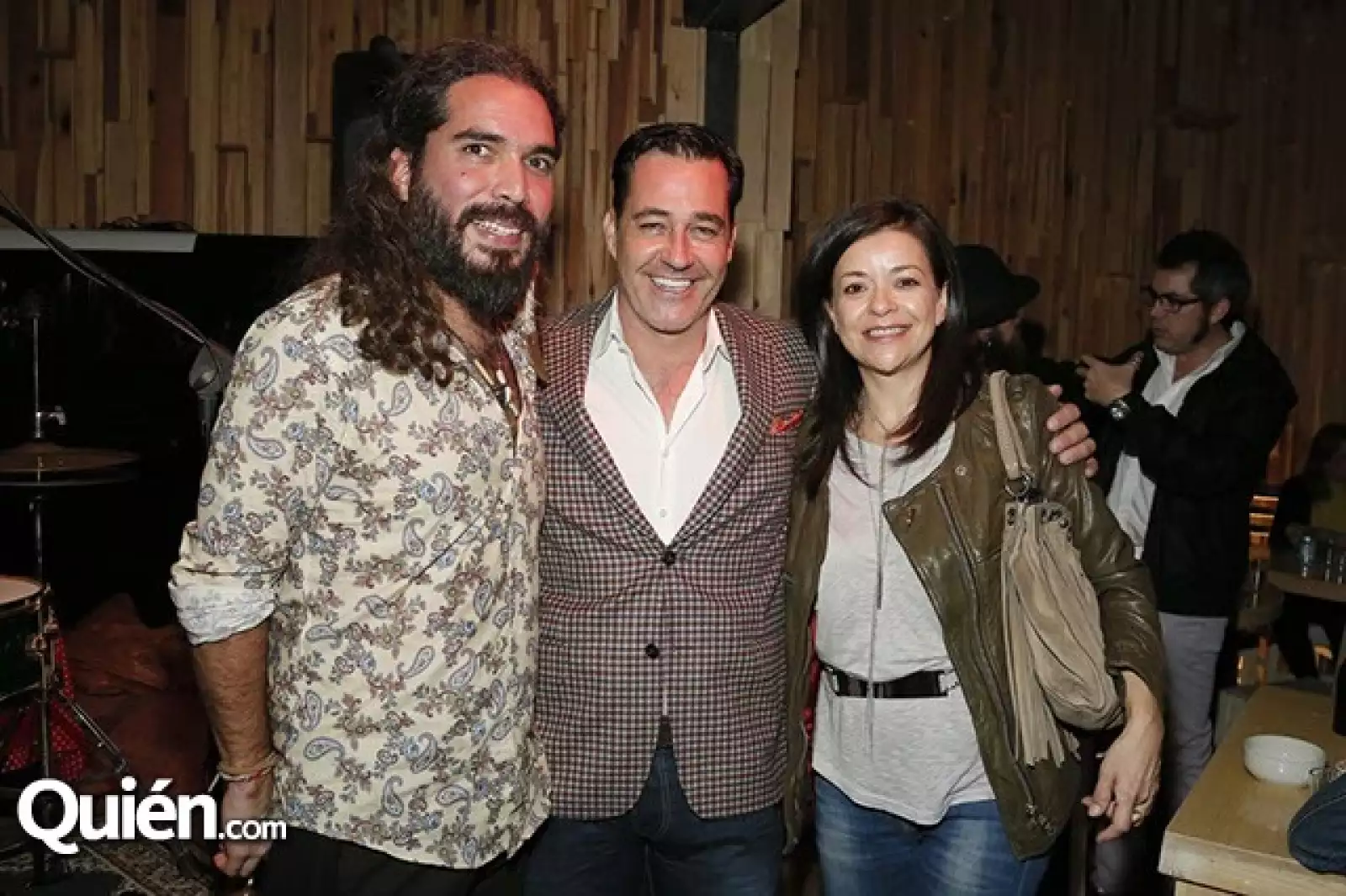 Javi, Yokin Belausteguigoitia y Fanny Carrillo