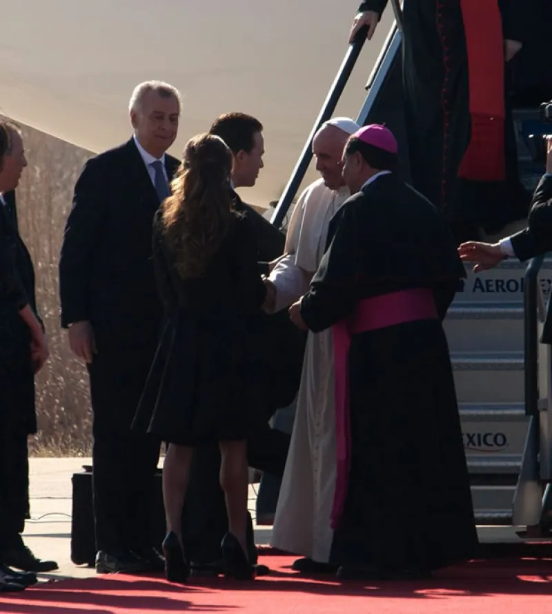 El Papa Francisco llegó este lunes al estado y comenzó sus actividades. No te pierdas ningún detalle.