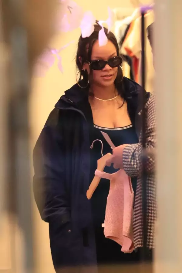 Rihanna en la tienda Couture Kids
