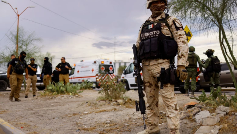 The Cereso number 3 state prison following a fight between imprisoned members of rival gangs