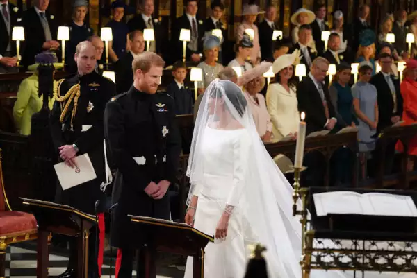 Harry y Meghan altar