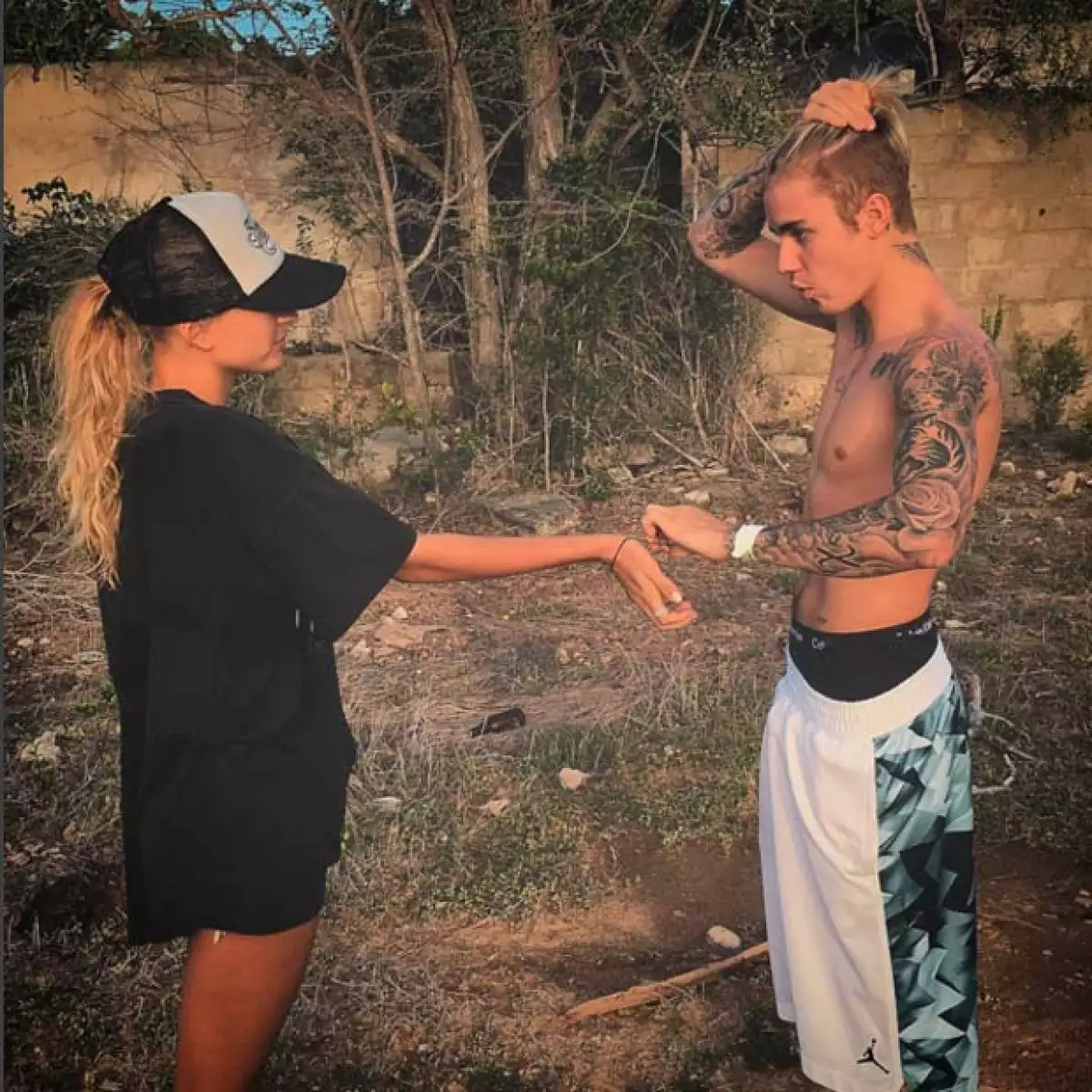 Y para futuras referencias, van dos años consecutivos que la pareja celebra Año Nuevo juntos.