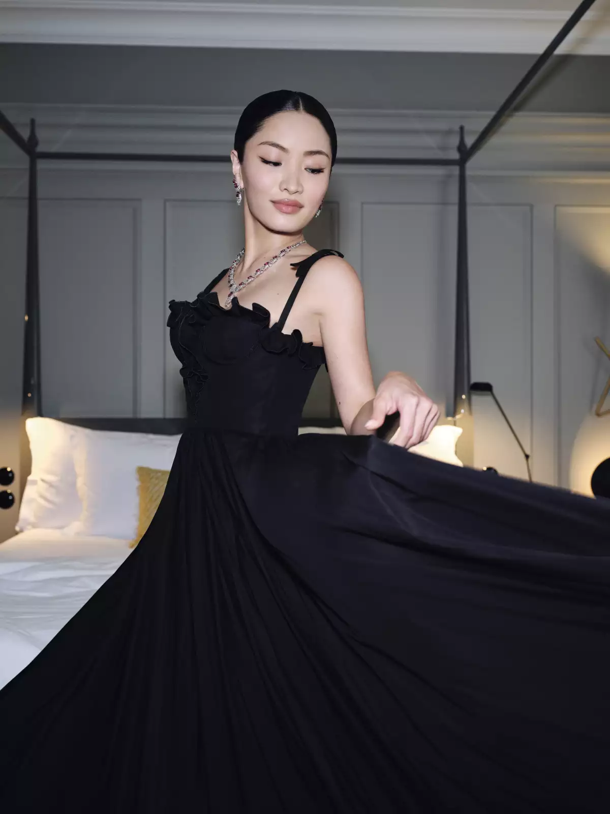 Candice Lake para Cartier x ELLE UK